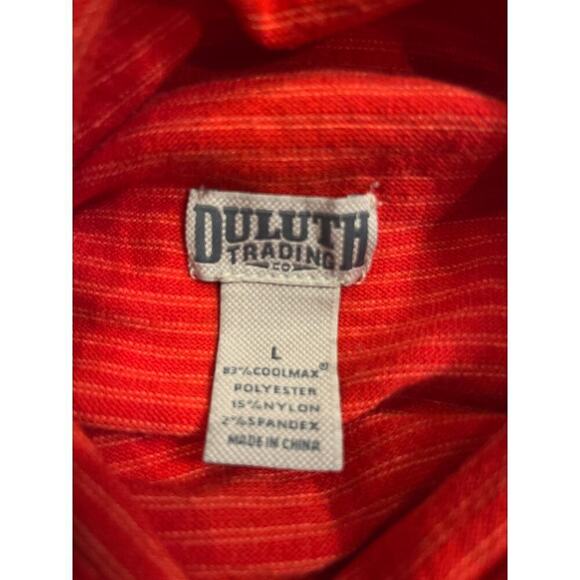 Duluth Trading Co S’no Sweat Coolmax knit funnel mock neck top sweater L - Picture 4 of 7